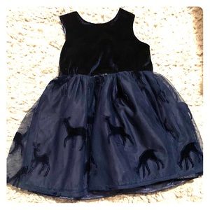 Navy blue dress